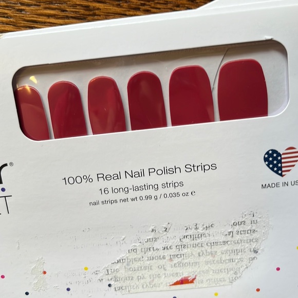 ColorStreet Nail Strips 3-pack Red /Glitter/Pink/Black - Picture 4 of 4